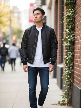 KNOX ARMORY bomber flight jacket